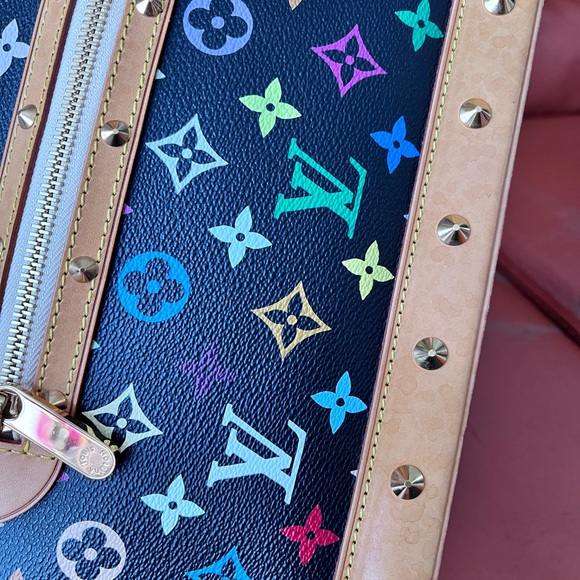 Authentic Louis Vuitton Alma Multicoloured black - Picture 4 of 10